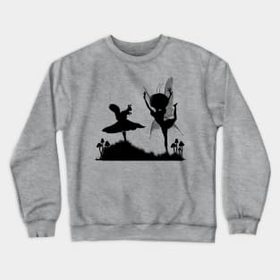 Little fairy dancing in the night Crewneck Sweatshirt